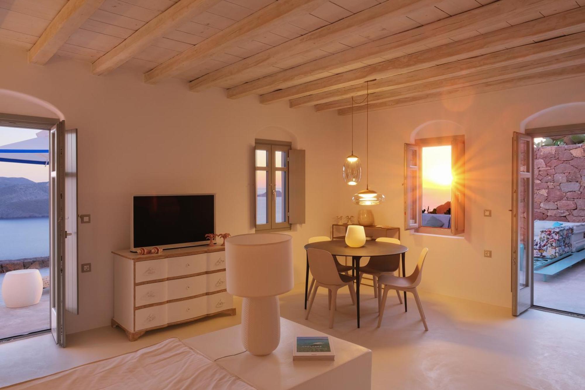 Odyssey Rock Milos Sunset Suites Plaka  Phòng bức ảnh